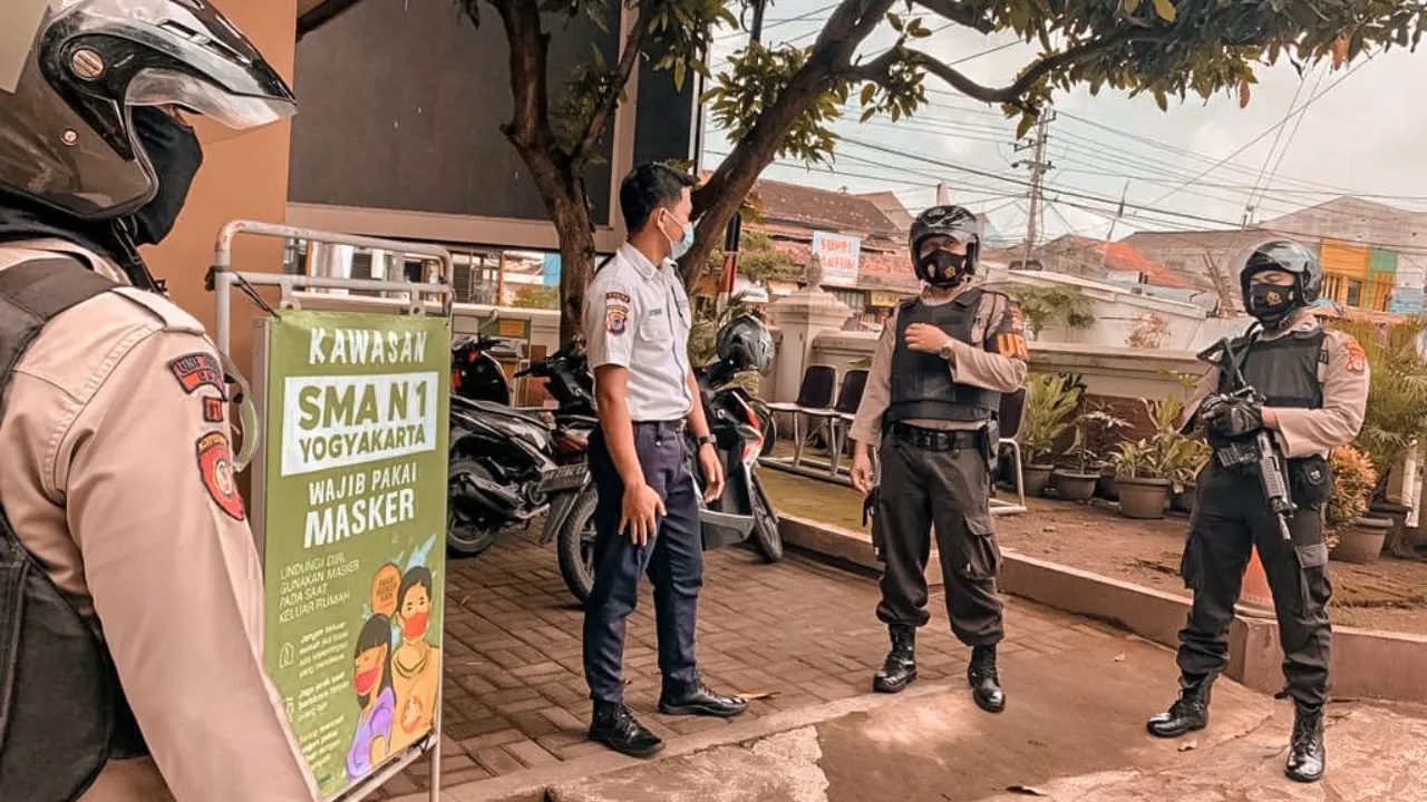 Satuan Polresta Balikpapan Lakukan Patroli Dialogis di RDMP Jo Menjelang Mayday