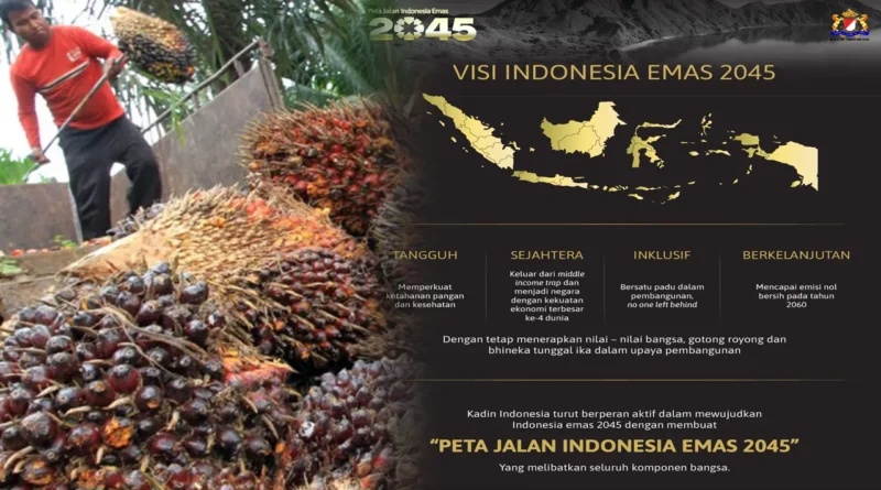 Menuju Keberlanjutan dan Kemakmuran! Roadmap Industri Kelapa Sawit Emas Indonesia 2045