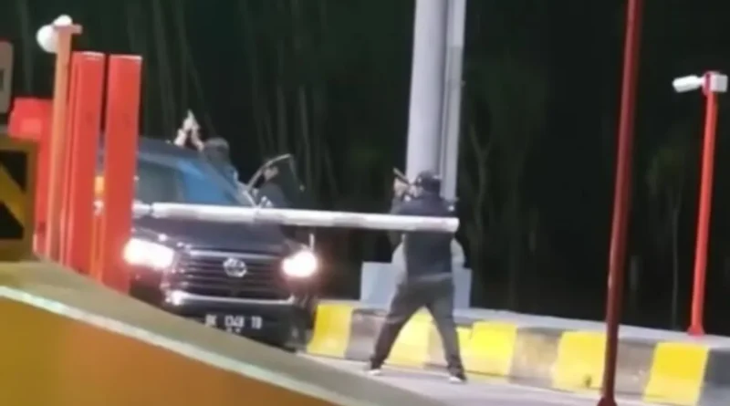 Terbongkar! Pelaku Kejahatan Tertangkap di Gerbang Tol Tanjung Pura